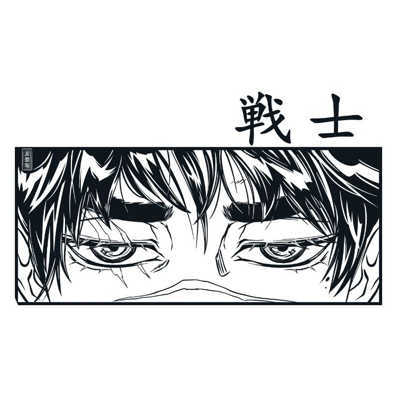Warrior Manga Panel