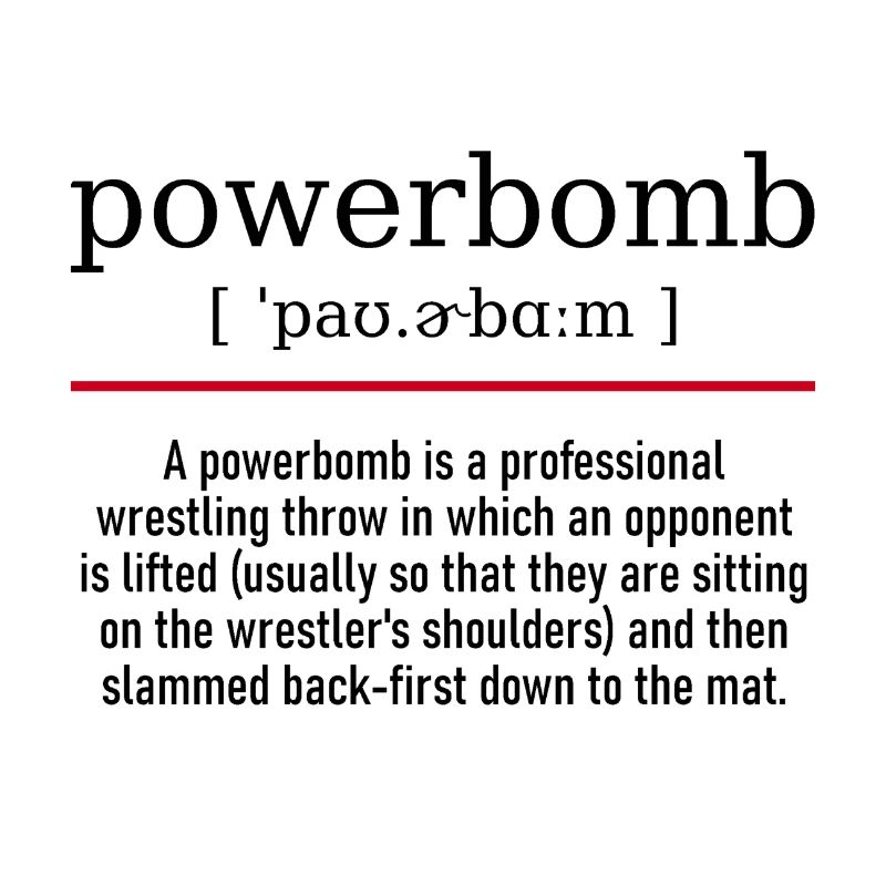 powerbomb - spelling and description