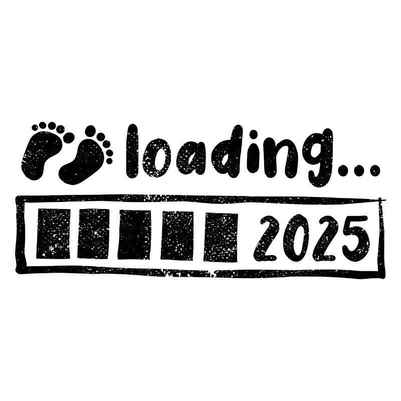 Bébé 2025 loading - Grossesse - Cadeau