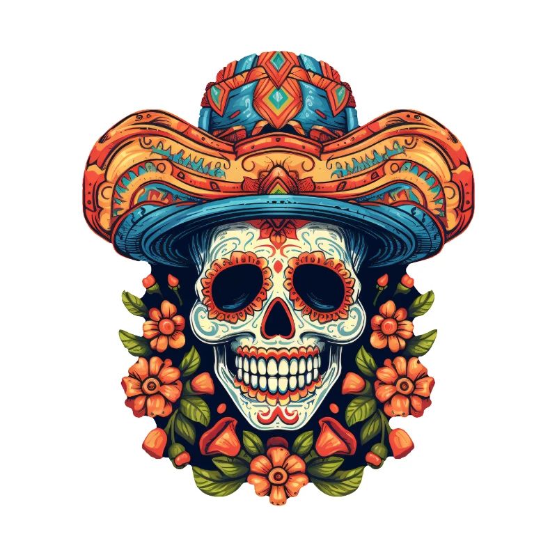Crâne de Cinco de Mayo