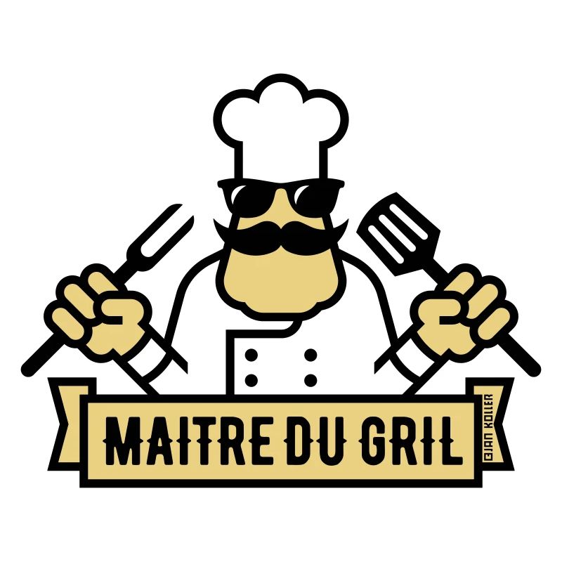 Maître Du Gril (Grilling / Barbecue / BBQ / 2C)