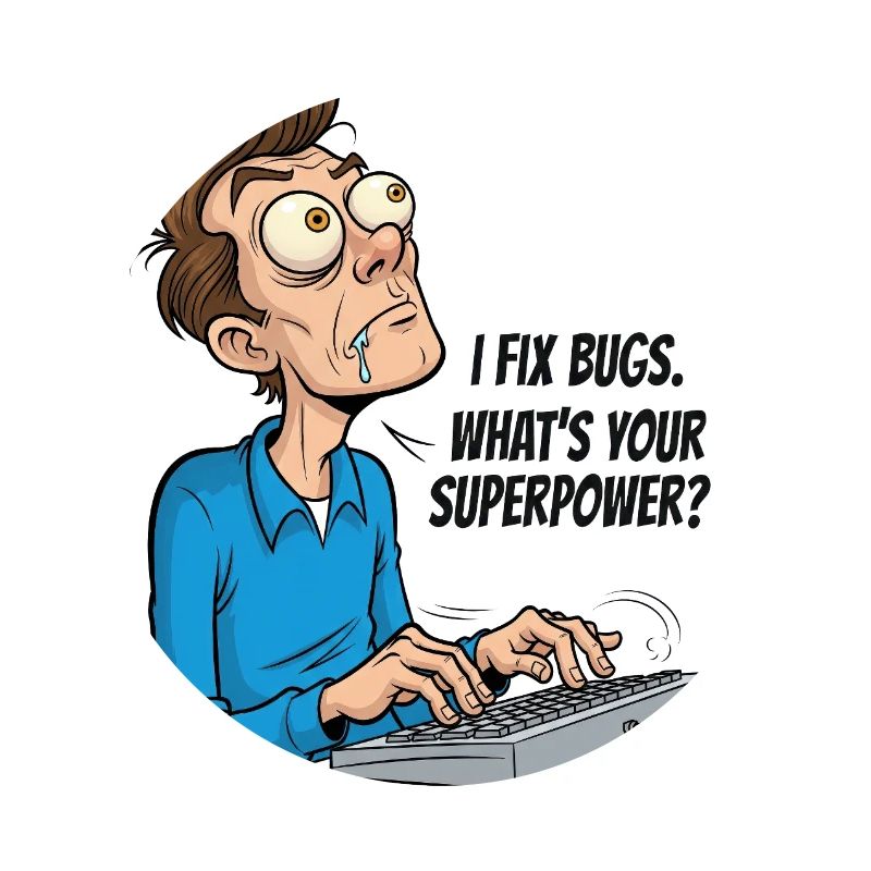 Bug Fixer Superpower: IT Held Design