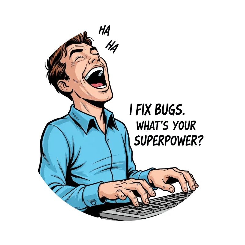 Bug-Fixer: Meine Superkraft als Programmierer!