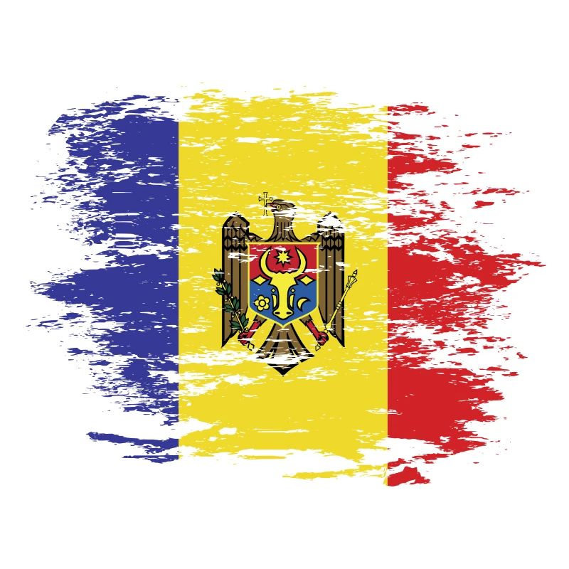 Drapeau de Moldavie utilisé
