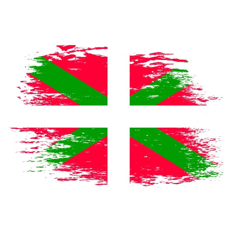 Drapeau basque utilisé