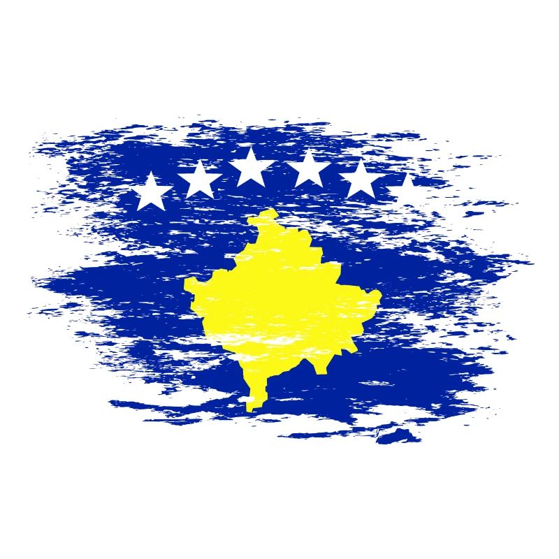 Drapeau du Kosovo utilisé