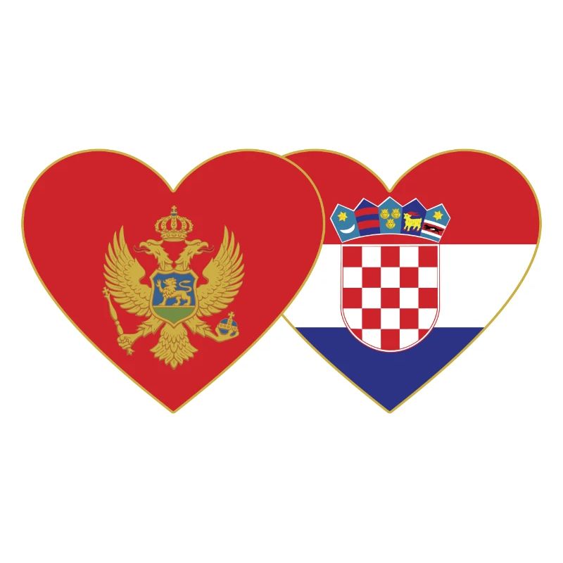 MonténégroDrapeau croate