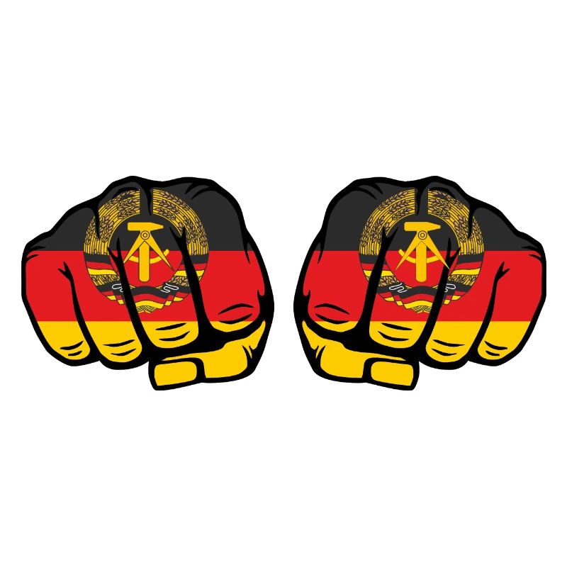 DDR Faust Held der Arbeit Abzeichen DDR Ostalgie