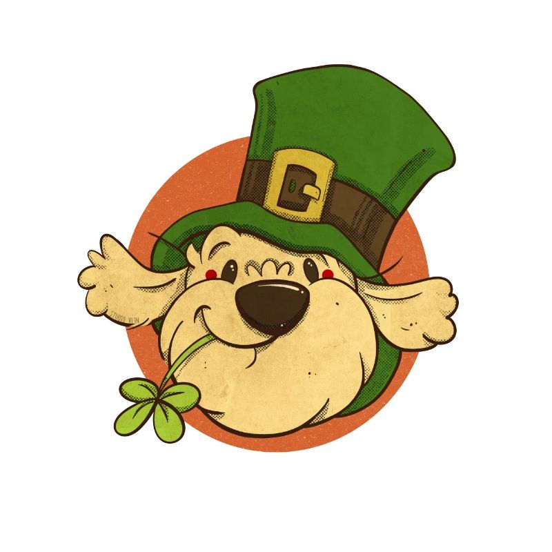 Cockapoo Thor St. Patrick's Day