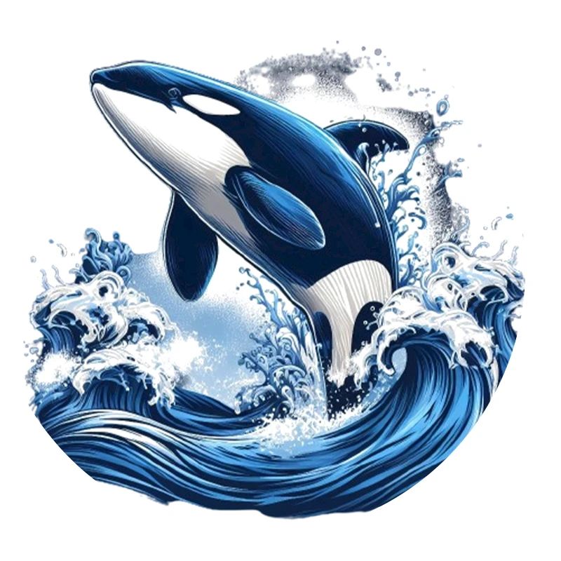 Blauer Orca