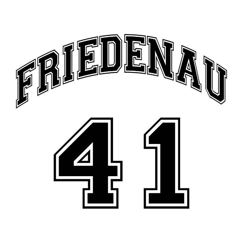 FRIEDENAU 41 Nostalgia Design Code postal du quartier de Berlin