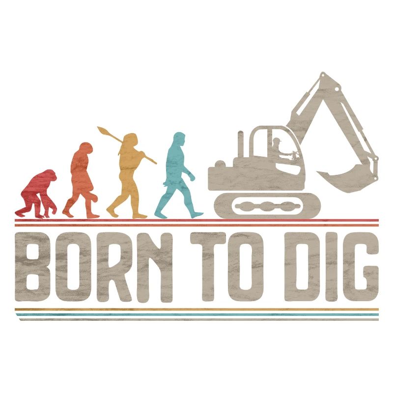 Né pour dig Evolution Excavator Excavator