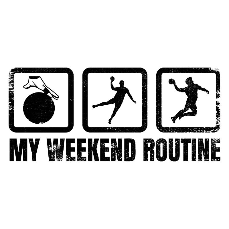 Routine du week-end de handball