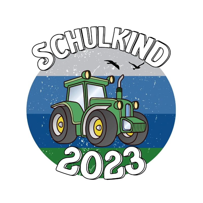 Traktor Schulkind 2023 Geschenkidee