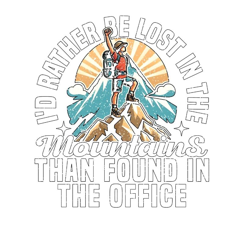 SE PERDRE DANS LES MONTAGNES QUE DANS LE BUREAU
