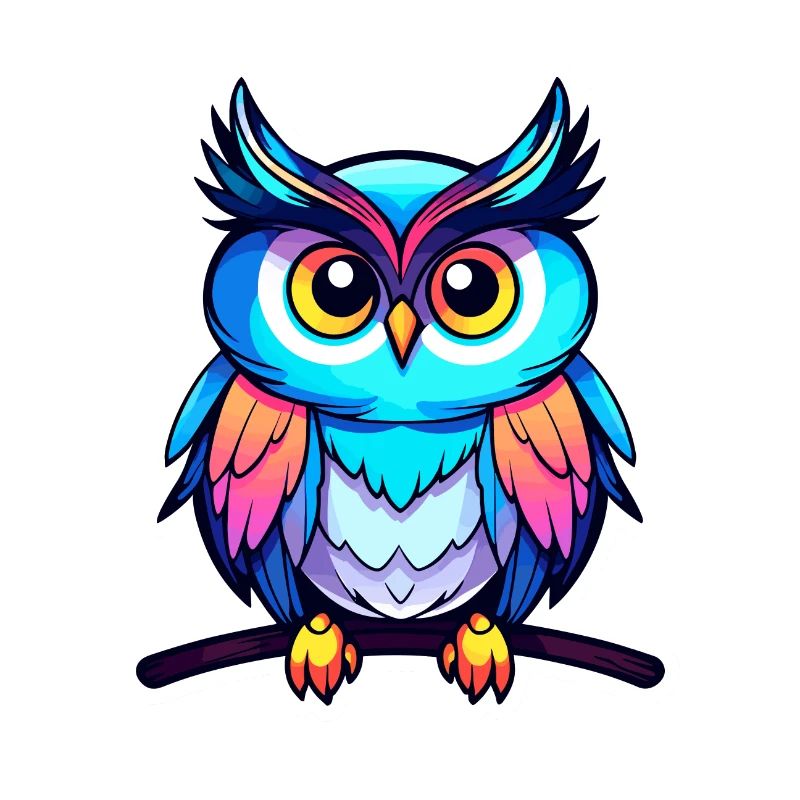 Eule Illustration
