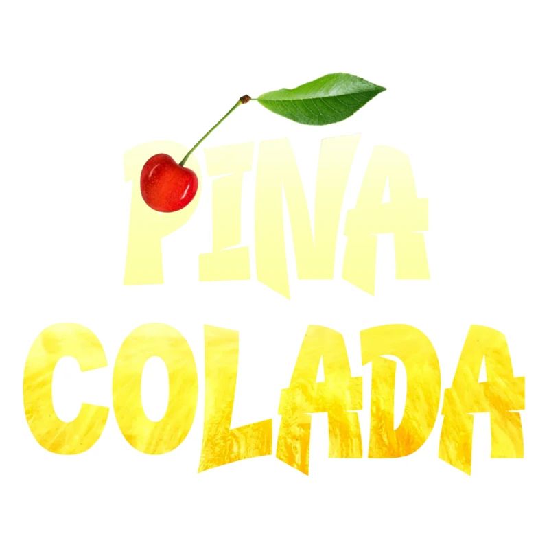 Pina Colada Ananas Kokos Rum mit Kirsche