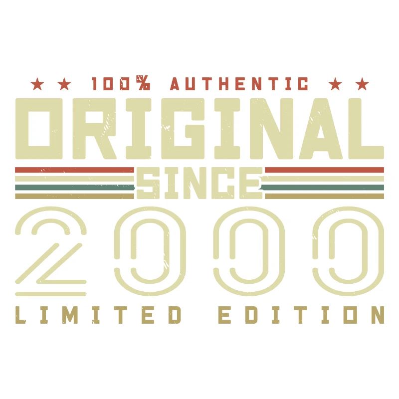 Original 2000 Retro 2000 Birthday Gift