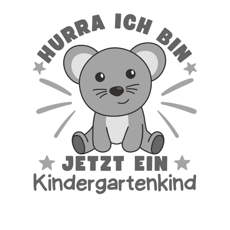 Hurra Ich Bin Jetzt Ein Kindergartenkind Maus