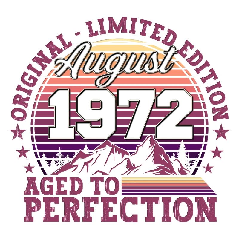 Original August 1972 50th Birthday Fun Gift