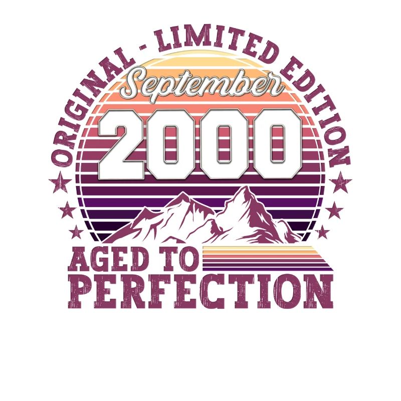 Original September 2000 22. Geburtstag Geschenk