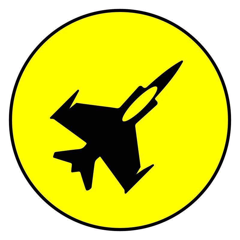 Symbole de jet d’avion