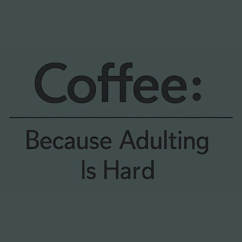 Coffee because murder is wrong