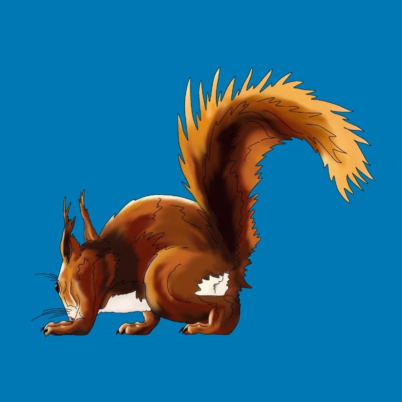 Squirrel Velcro Fall Edition