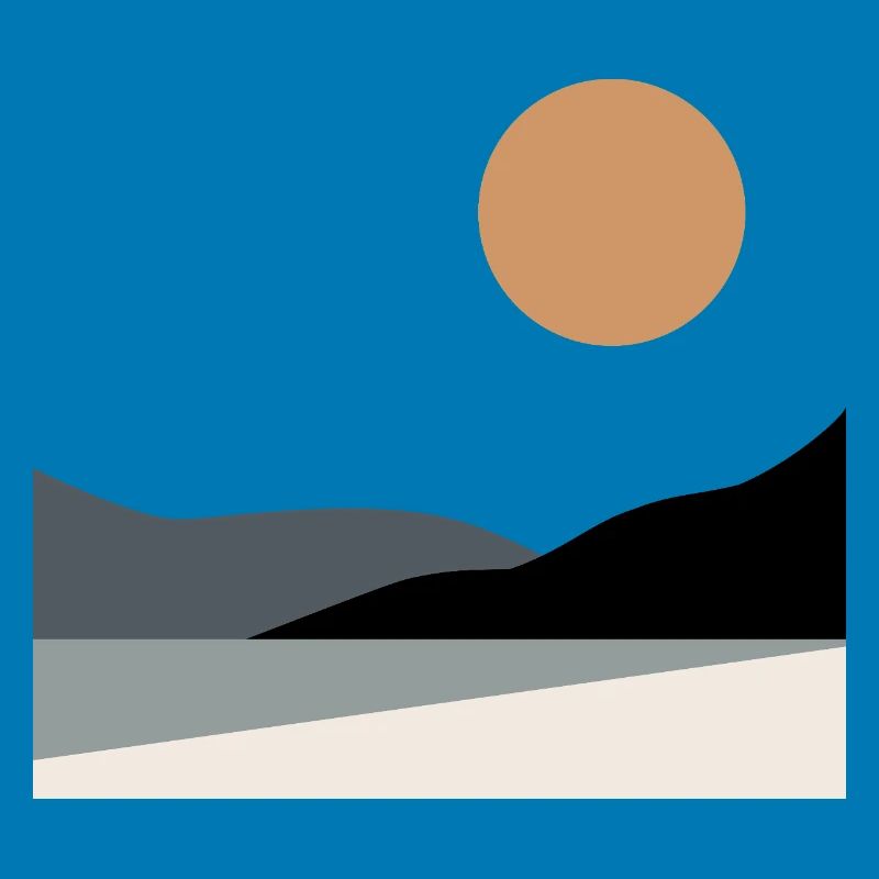 Abstrakte Landschaft