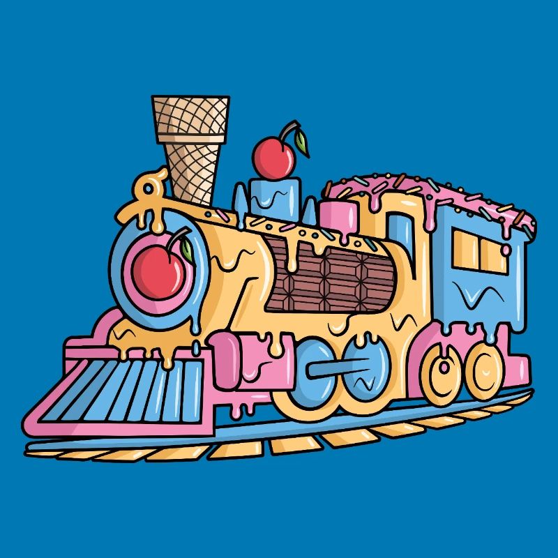 Dampflok Eiscreme Modelleisenbahn Eisenbahn