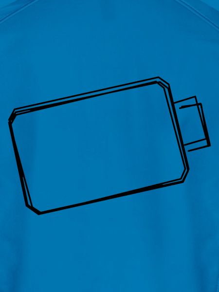 Batterie handgezeichnet