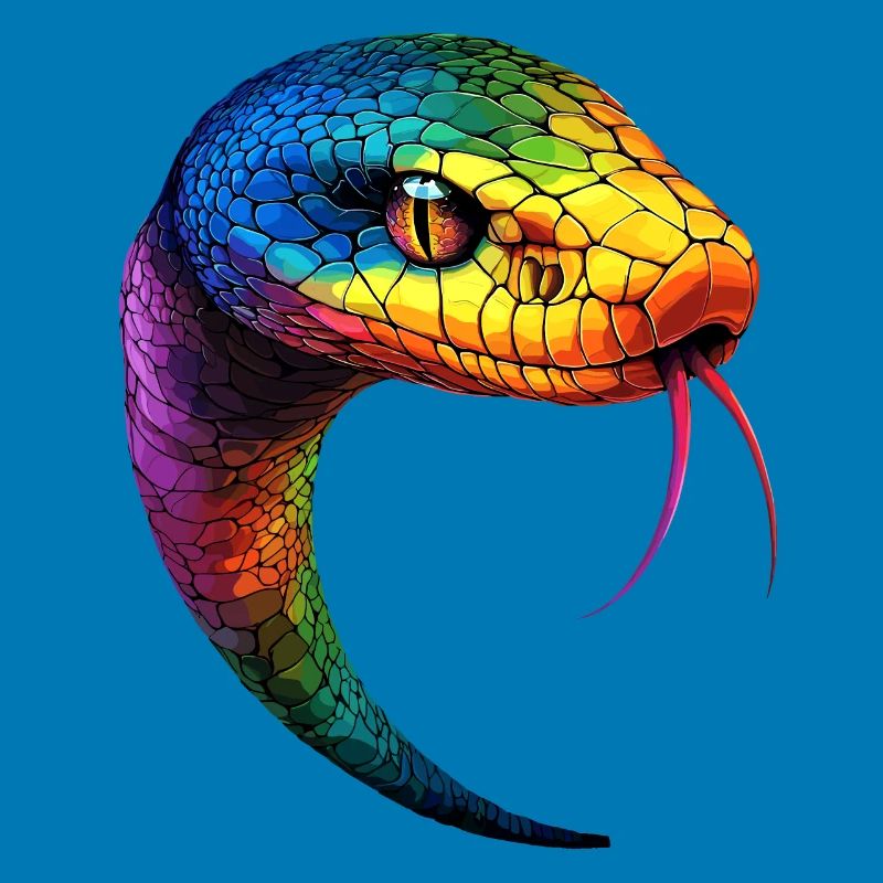 Schlange Python Kobra Mamba Klapperschlange Snake