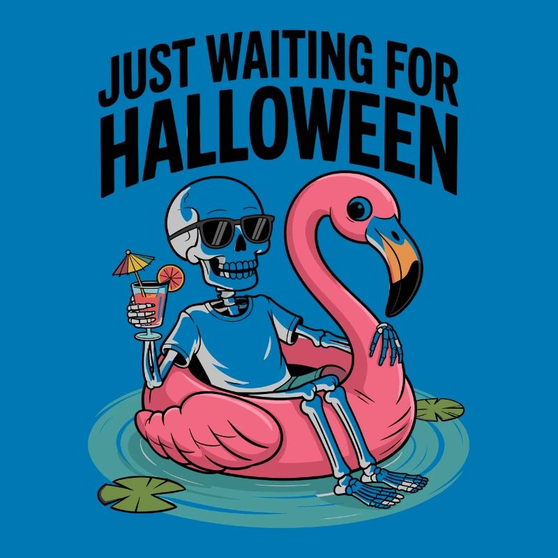 Sommerween: Wait for Halloween with Skeleton