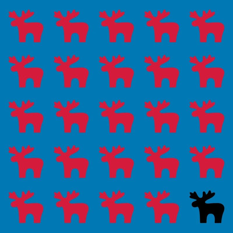 Moose Moose Pattern I Noël