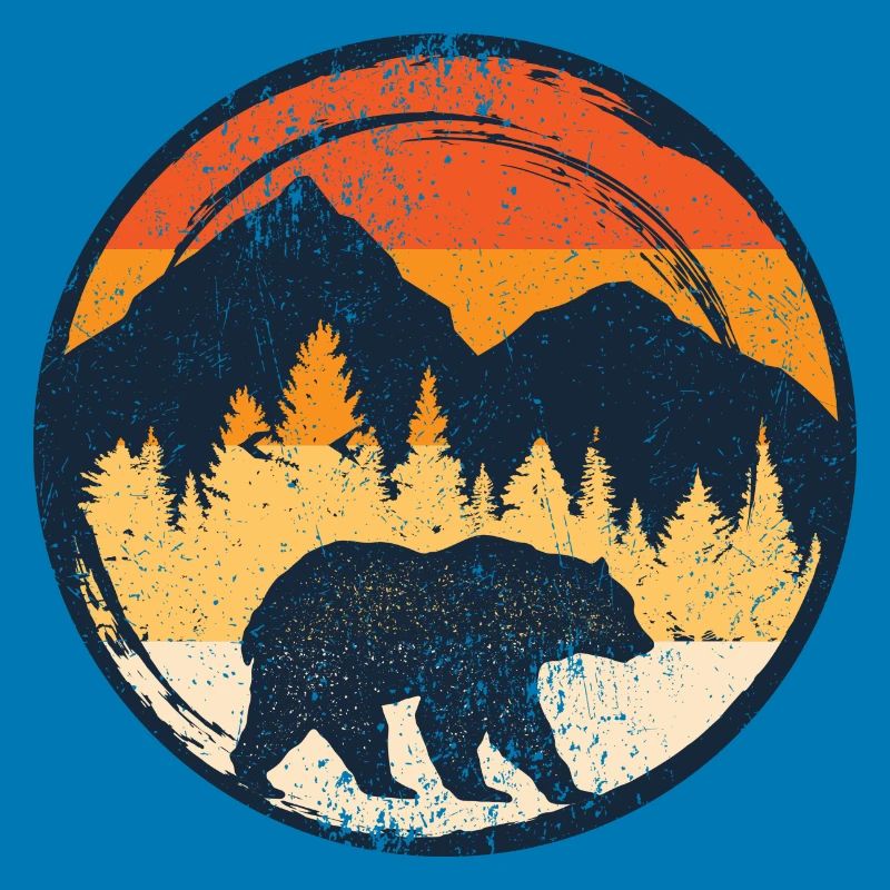 Bear at Sunset in Alpine Circle