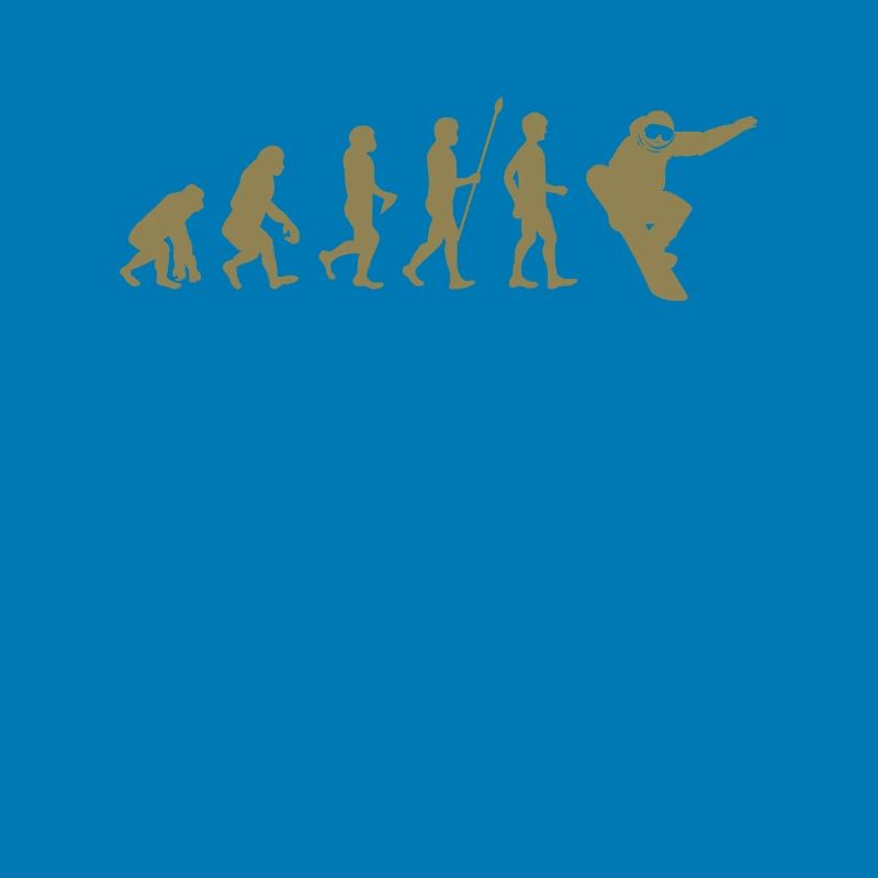 Snowboarder Evolution Geschenkidee