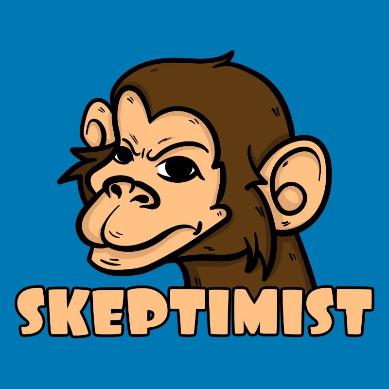 Skeptiker Affe - Skeptimist