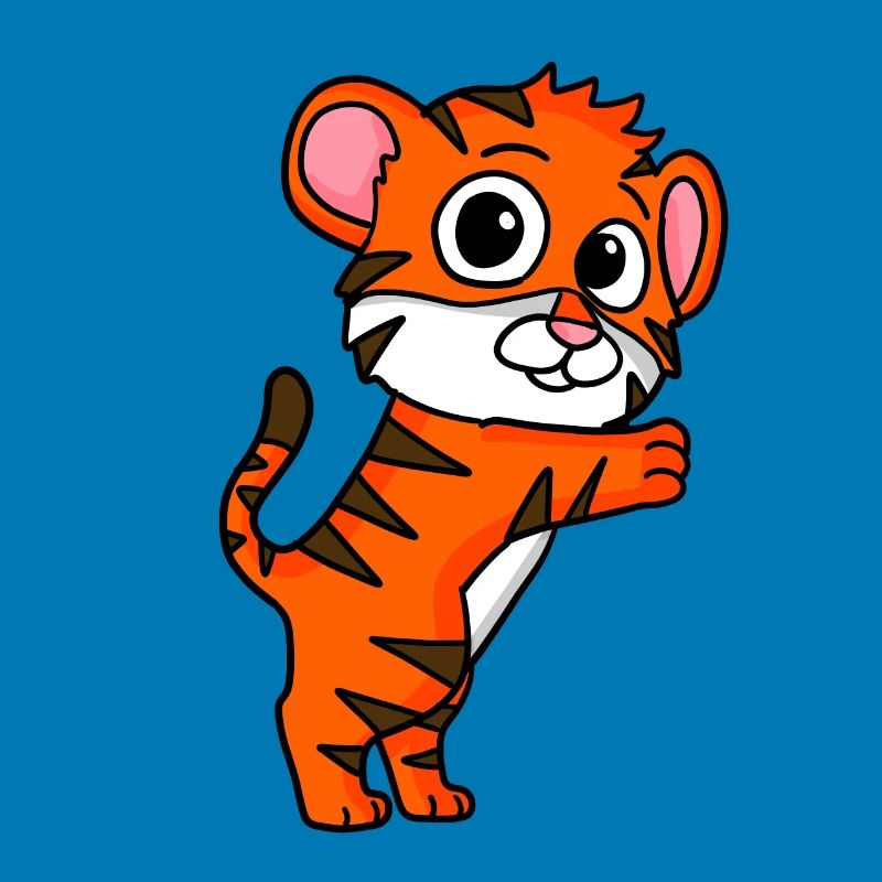 Cute tiger