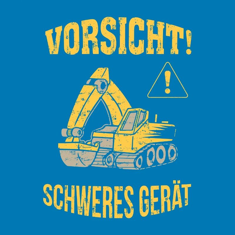 Bagger Baggerfahrer Baugeräteführer Schweres Gerät