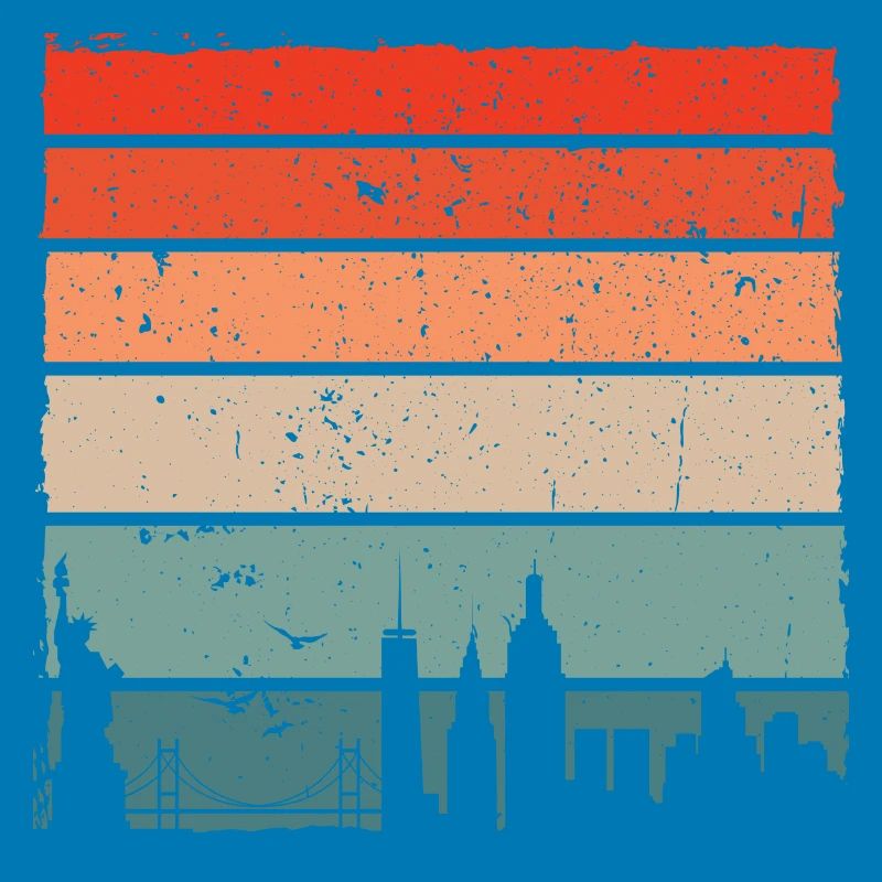Sunset Skyline Gradient