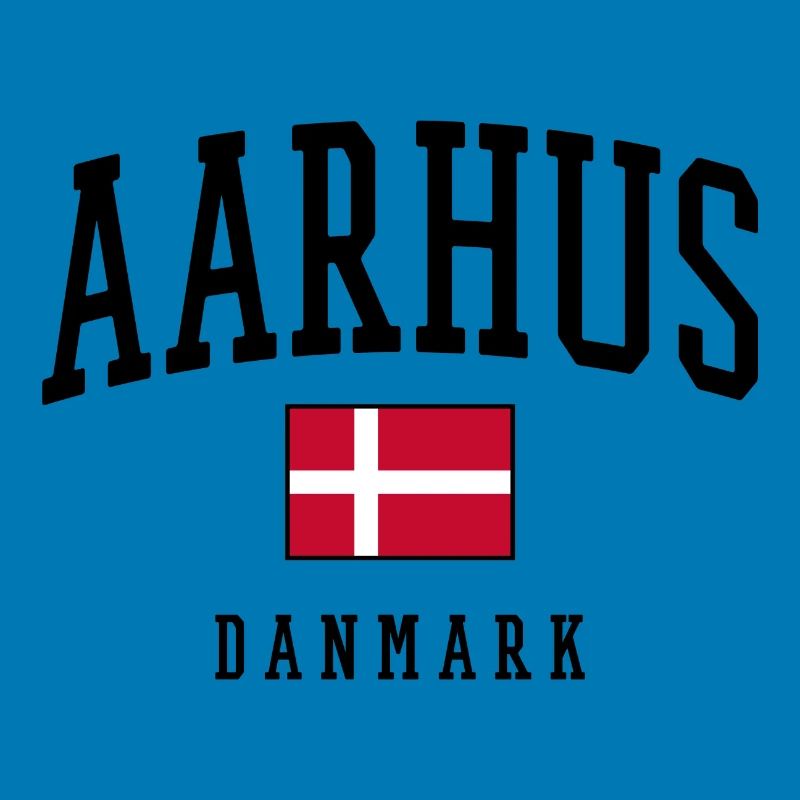 AARHUS DANMARK – Conception du drapeau du Danemark