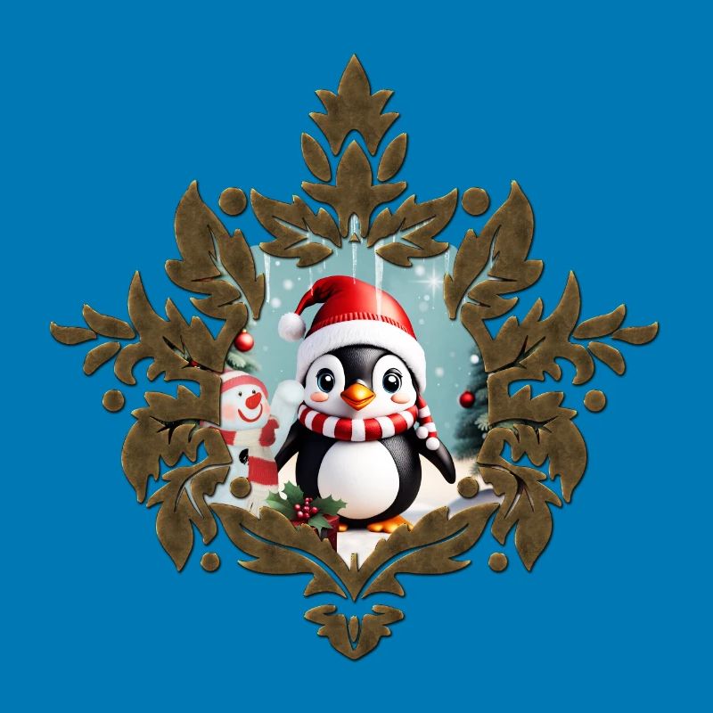 Cute funny penguin