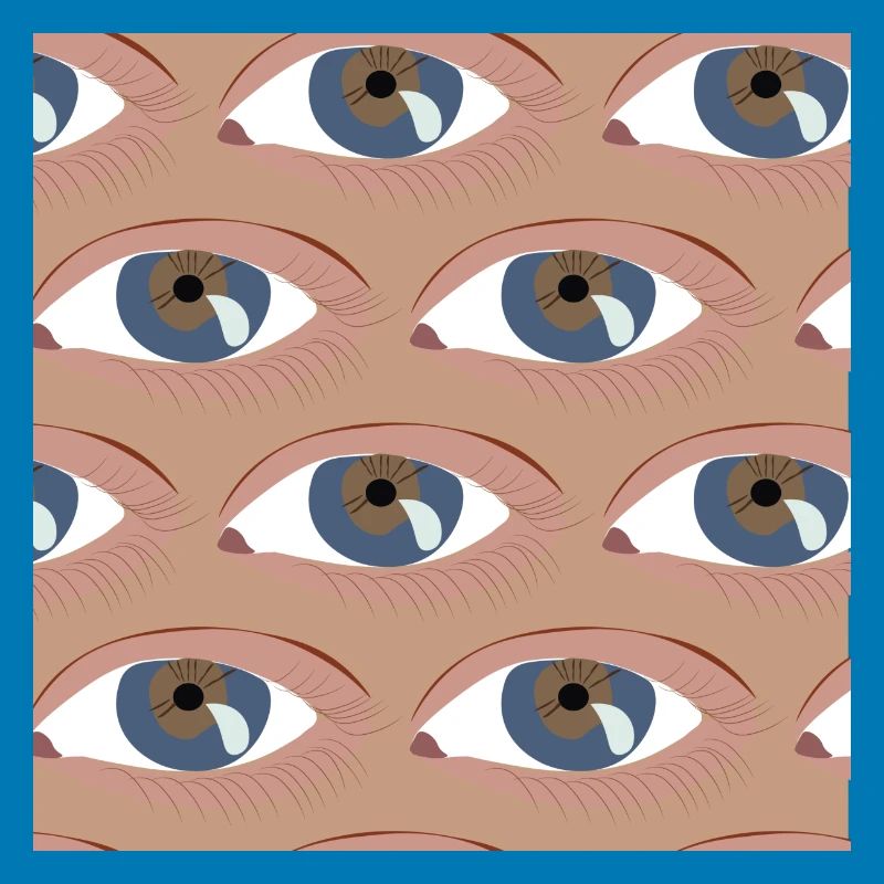 Les yeux alignés