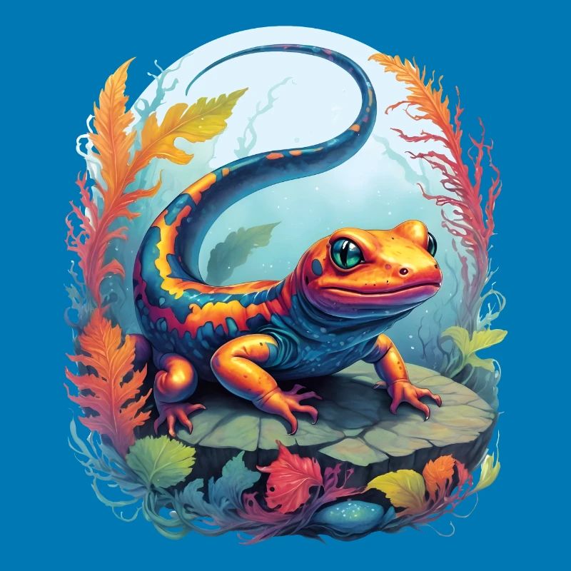 Salamander Underwater