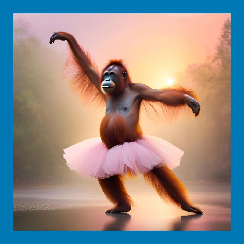 primate, orangutan, monkey