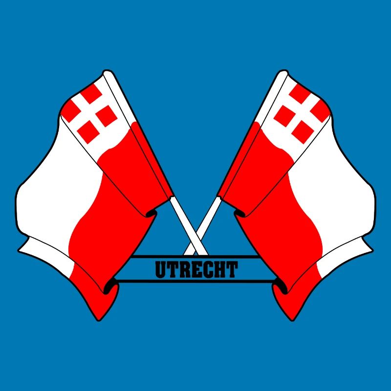 Two flags text UTRECHT