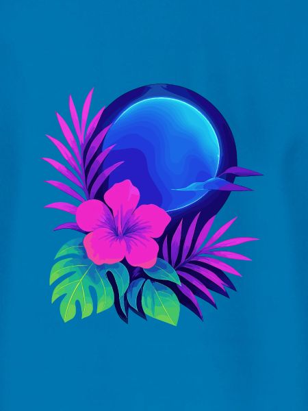 Neon Tropic Moon