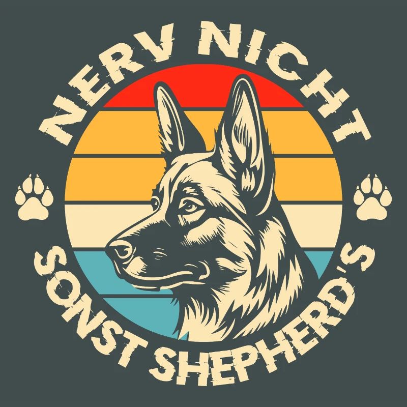 Schäferhund Geschenke Hund Herrchen Gassi