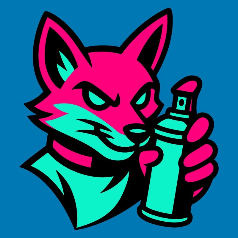 Graffiti Fox