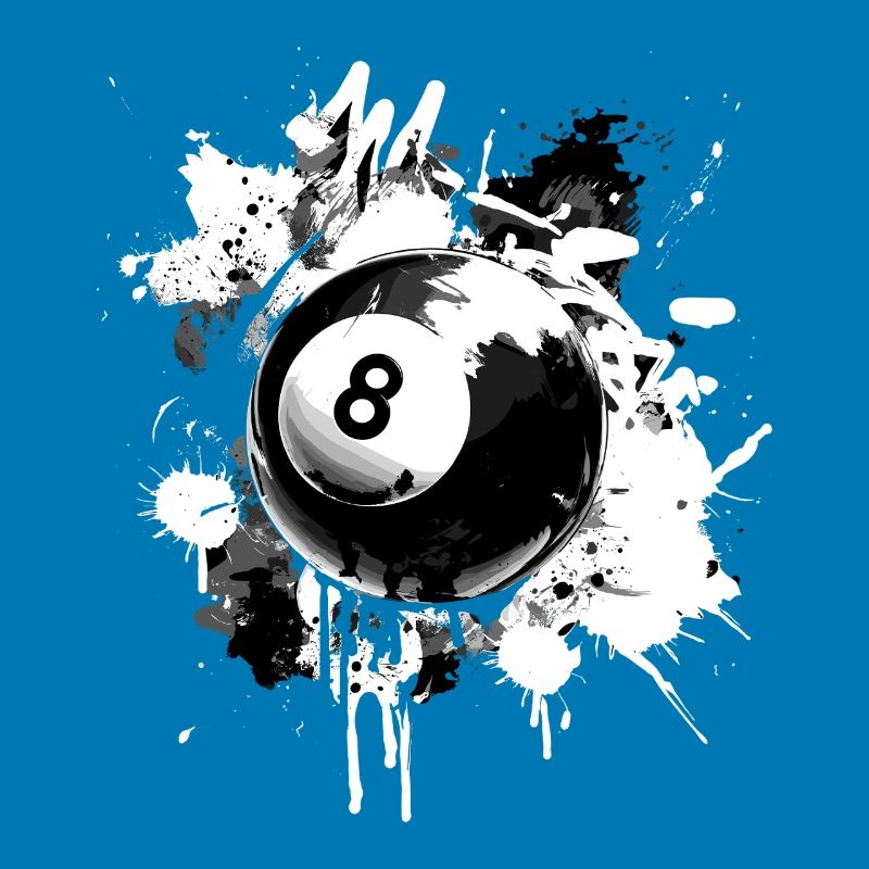 Creative Billiard 8-Ball Design